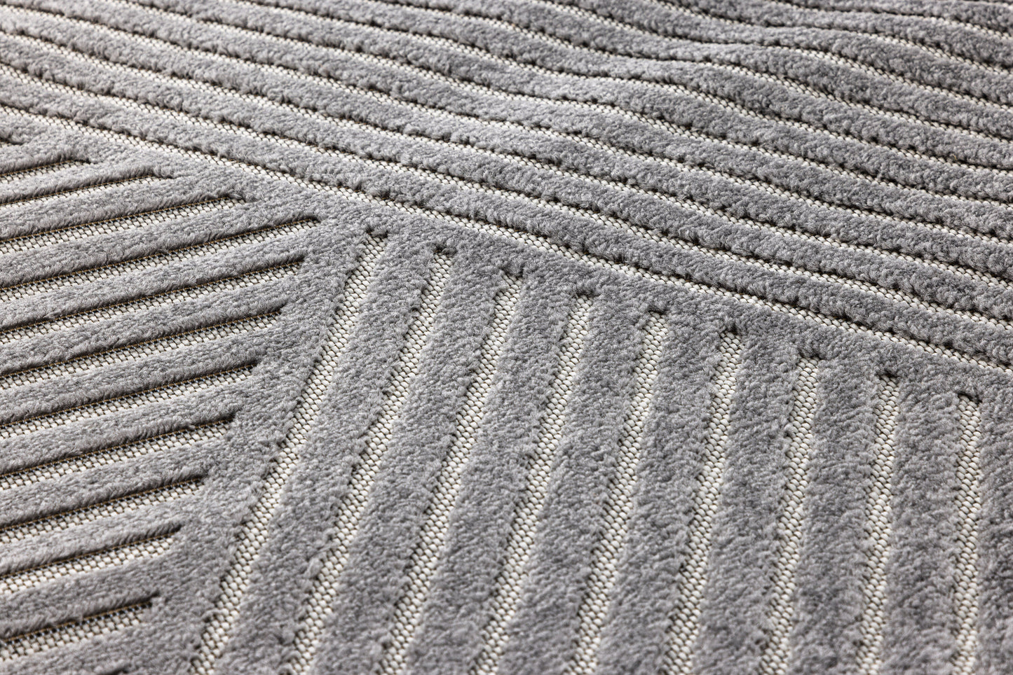 Aron Solar Teppich, Grau, 230x160cm