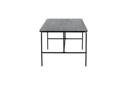 Uno Esstisch in Schwarz, 200cm