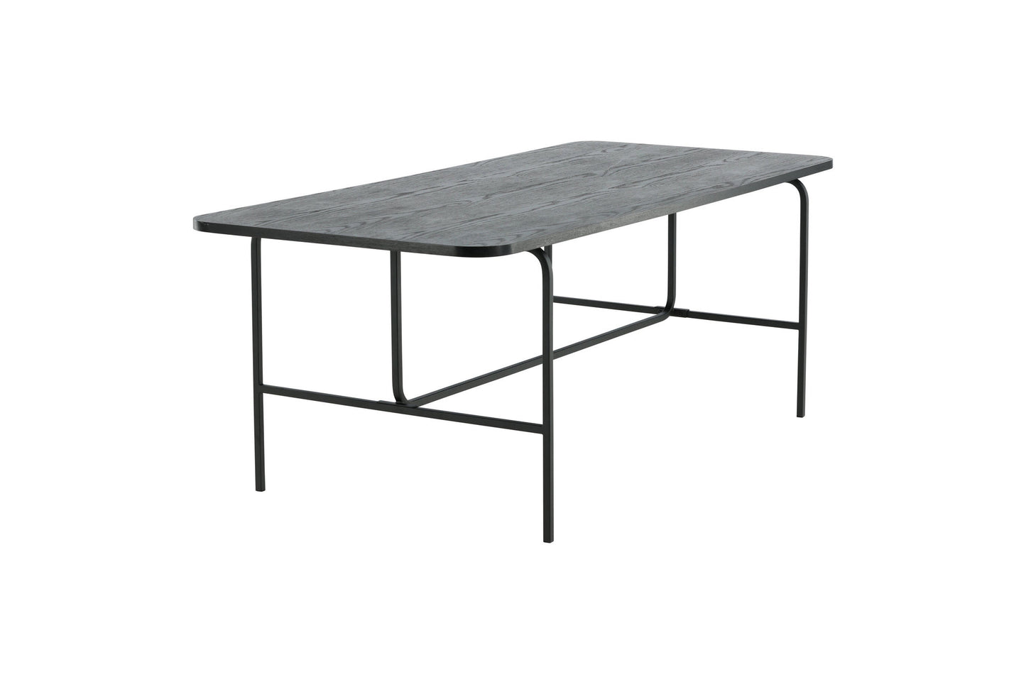 Uno Esstisch in Schwarz, 200cm
