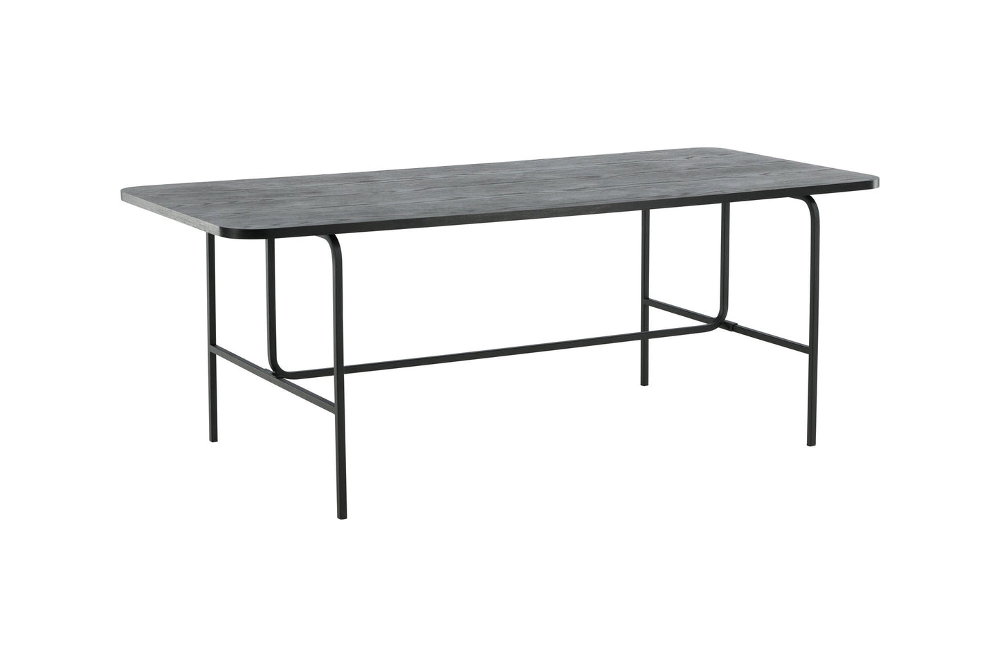 Uno Esstisch in Schwarz, 200cm