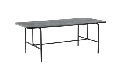 Uno Esstisch in Schwarz, 200cm