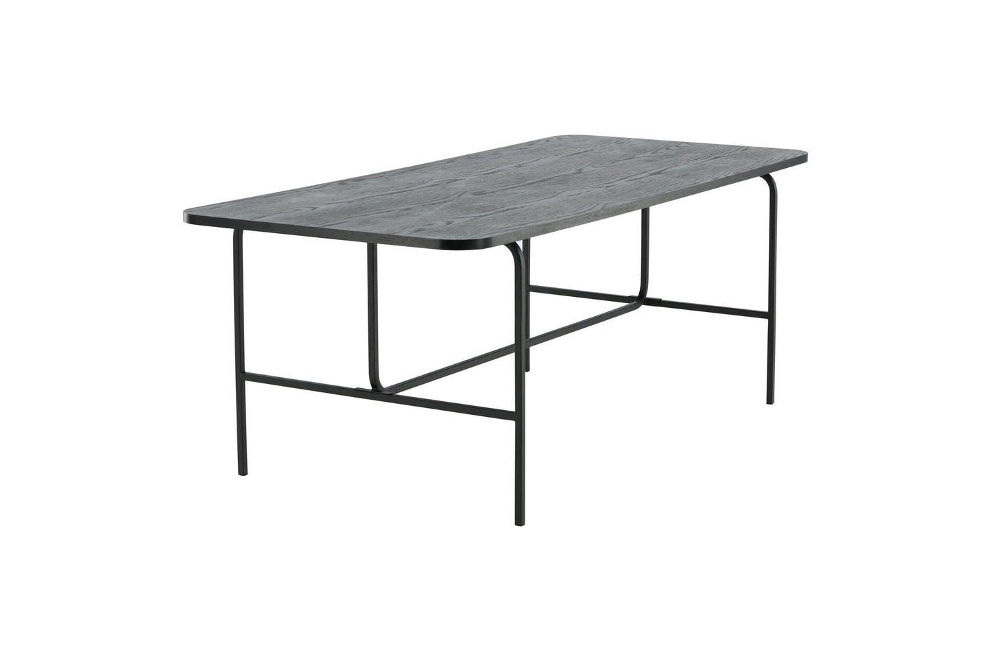 Uno Esstisch in Schwarz, 200cm