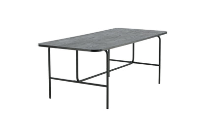 Uno Esstisch in Schwarz, 200cm
