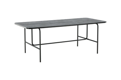 Uno Esstisch in Schwarz, 200cm
