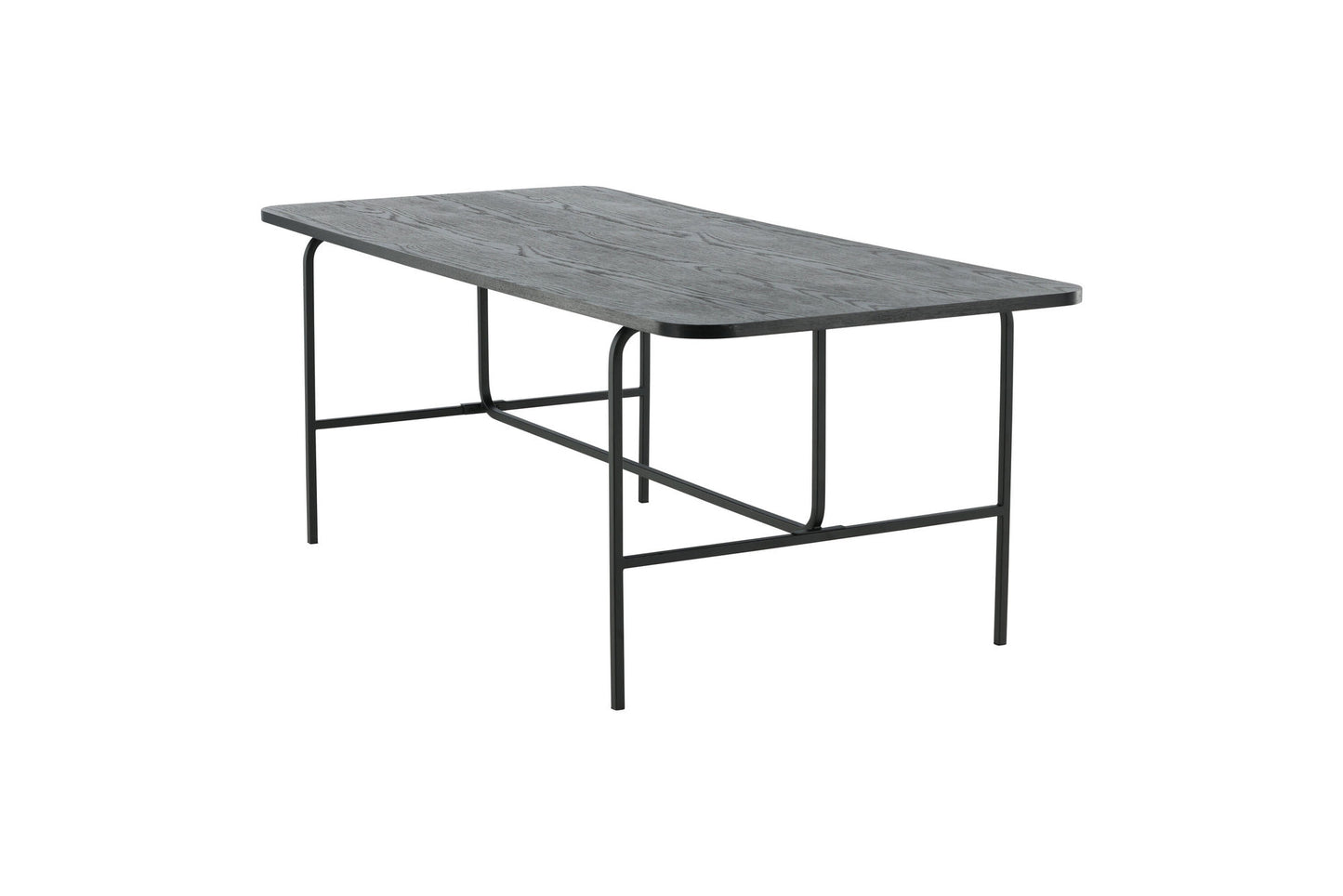 Uno Esstisch in Schwarz, 200cm