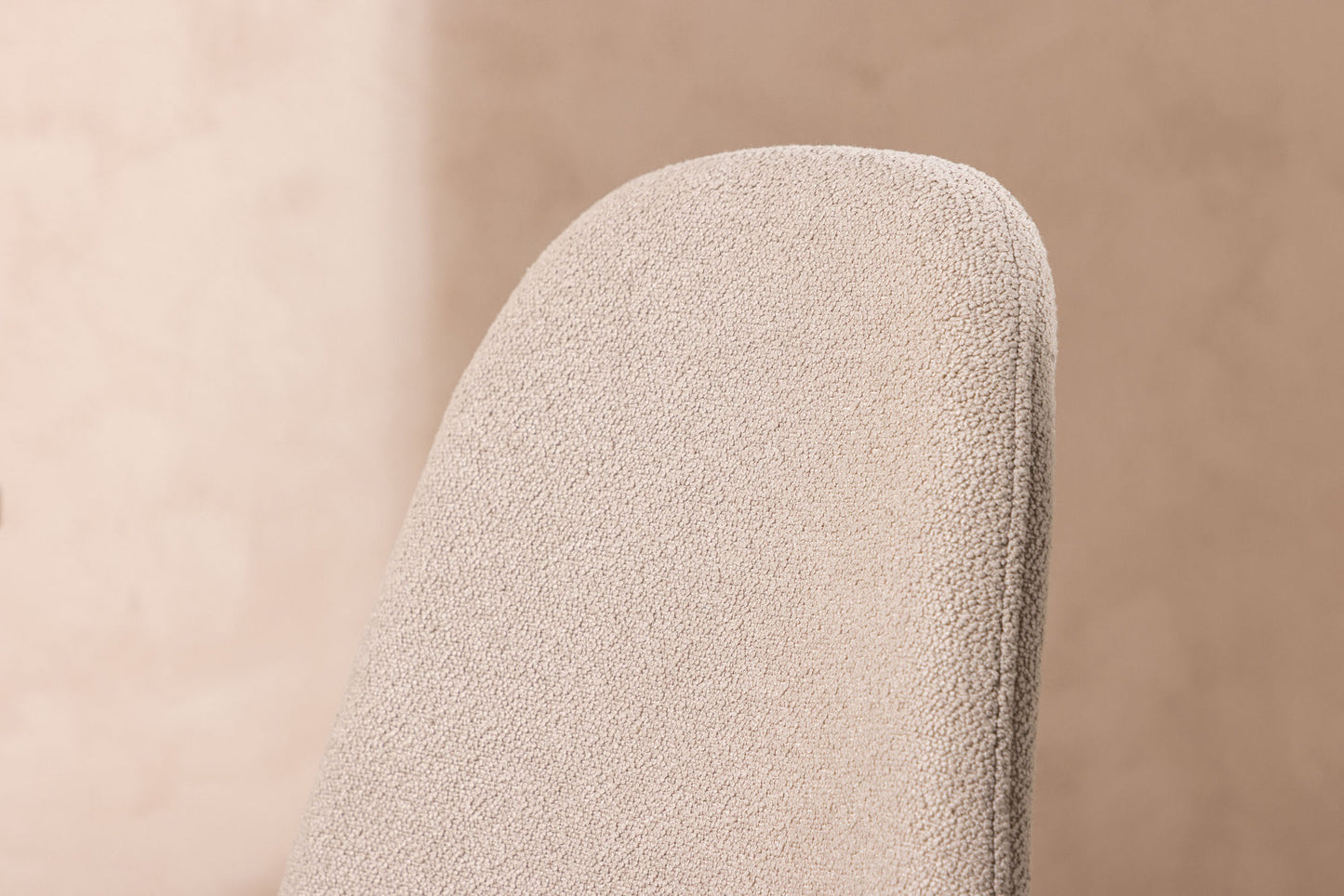 Polar Esszimmerstühle, 2er Set, Beige Boucle
