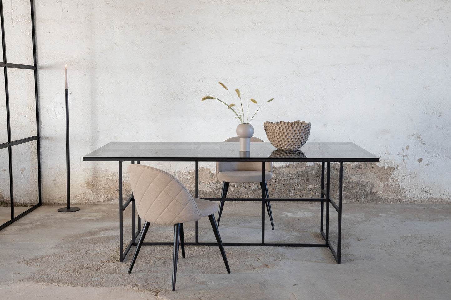Leif Esstisch in Schwarz, 200cm