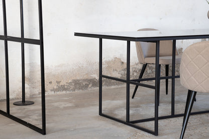 Leif Esstisch in Schwarz, 200cm