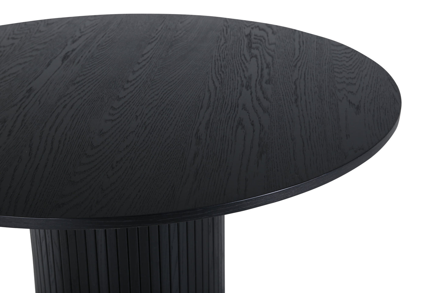 Esstisch Bianca in Schwarz, Ø 115cm
