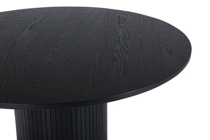 Esstisch Bianca in Schwarz, Ø 115cm