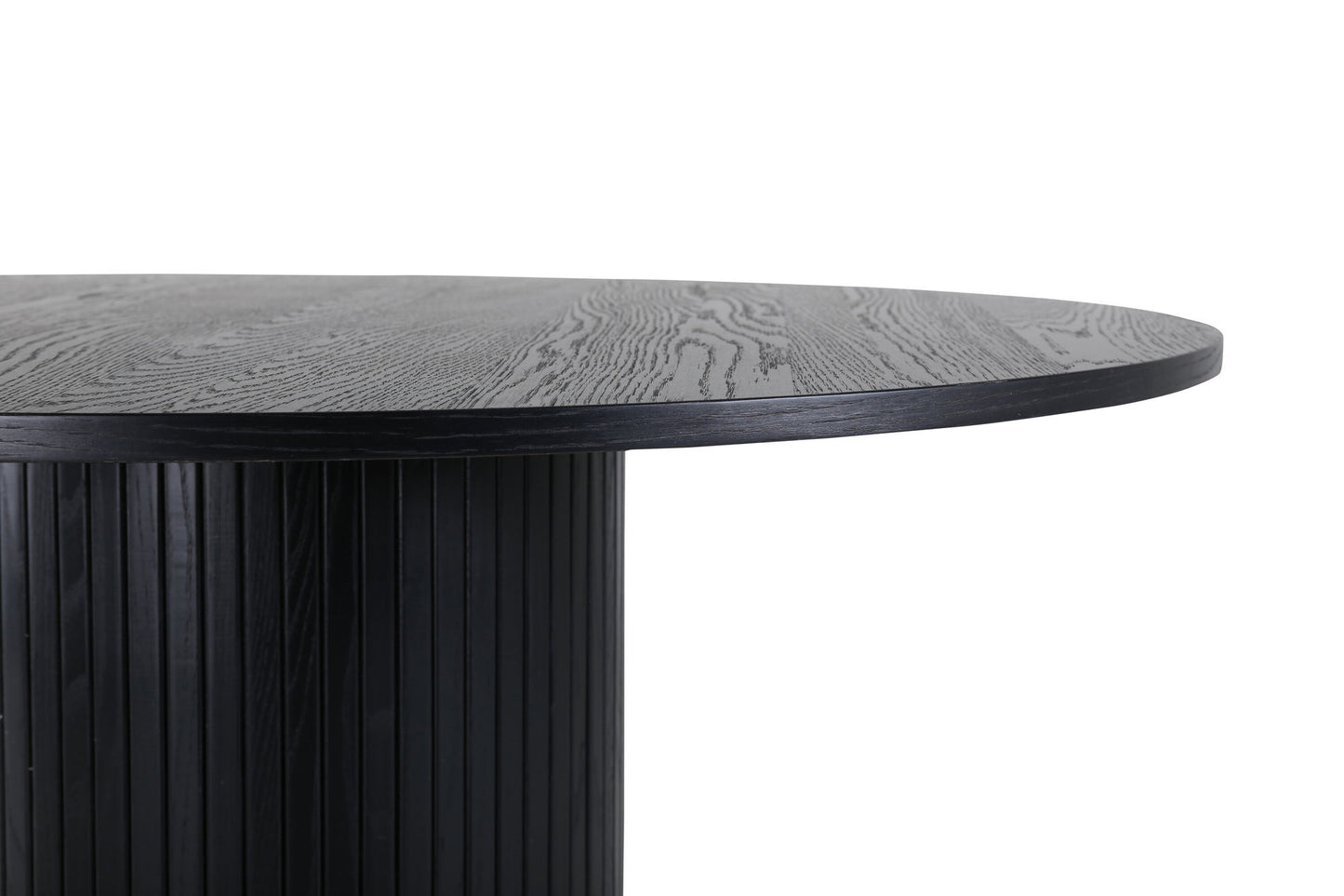 Esstisch Bianca in Schwarz, Ø 115cm
