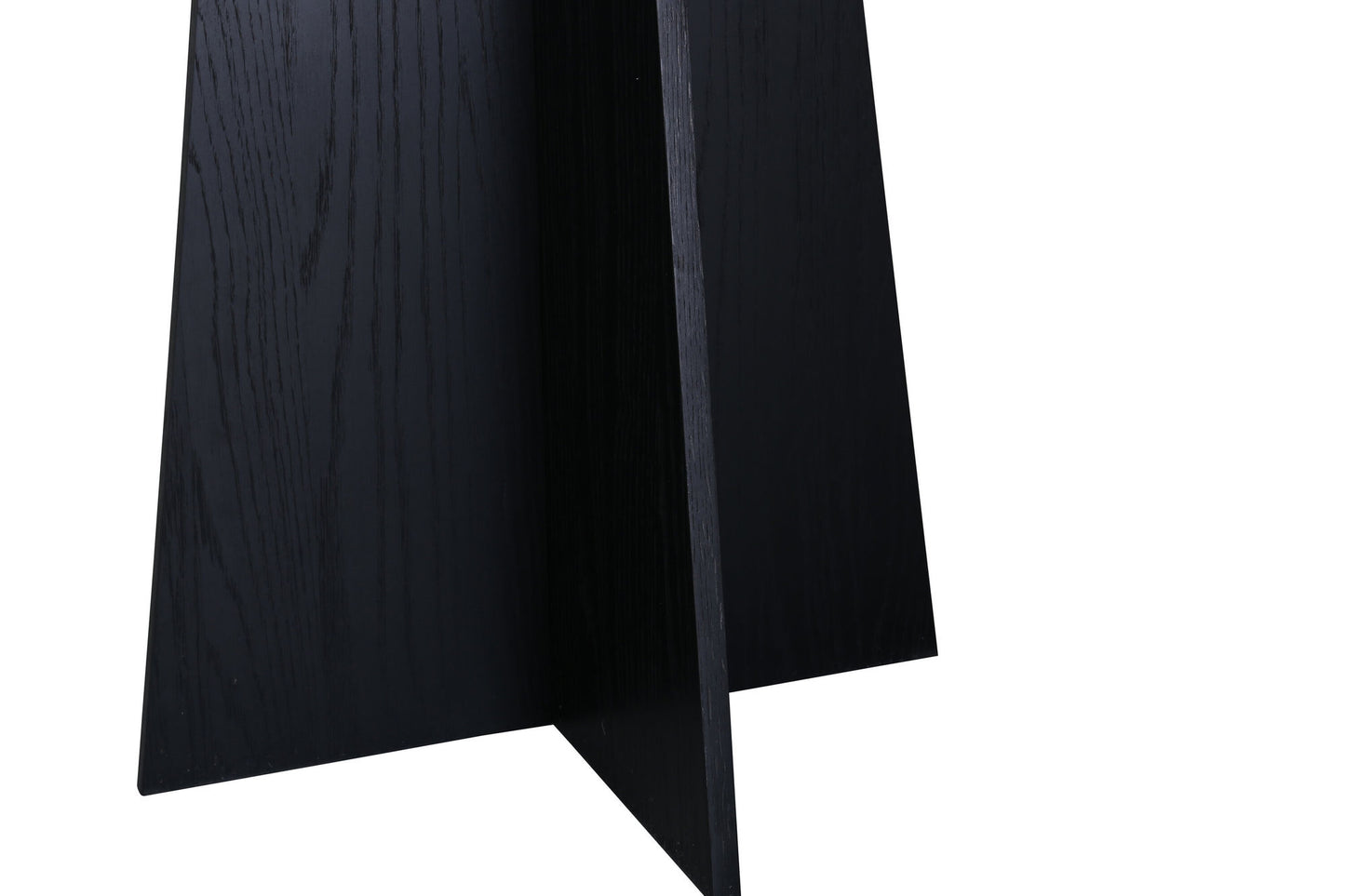 Bootcut Esstisch in Schwarz, Ø 110cm