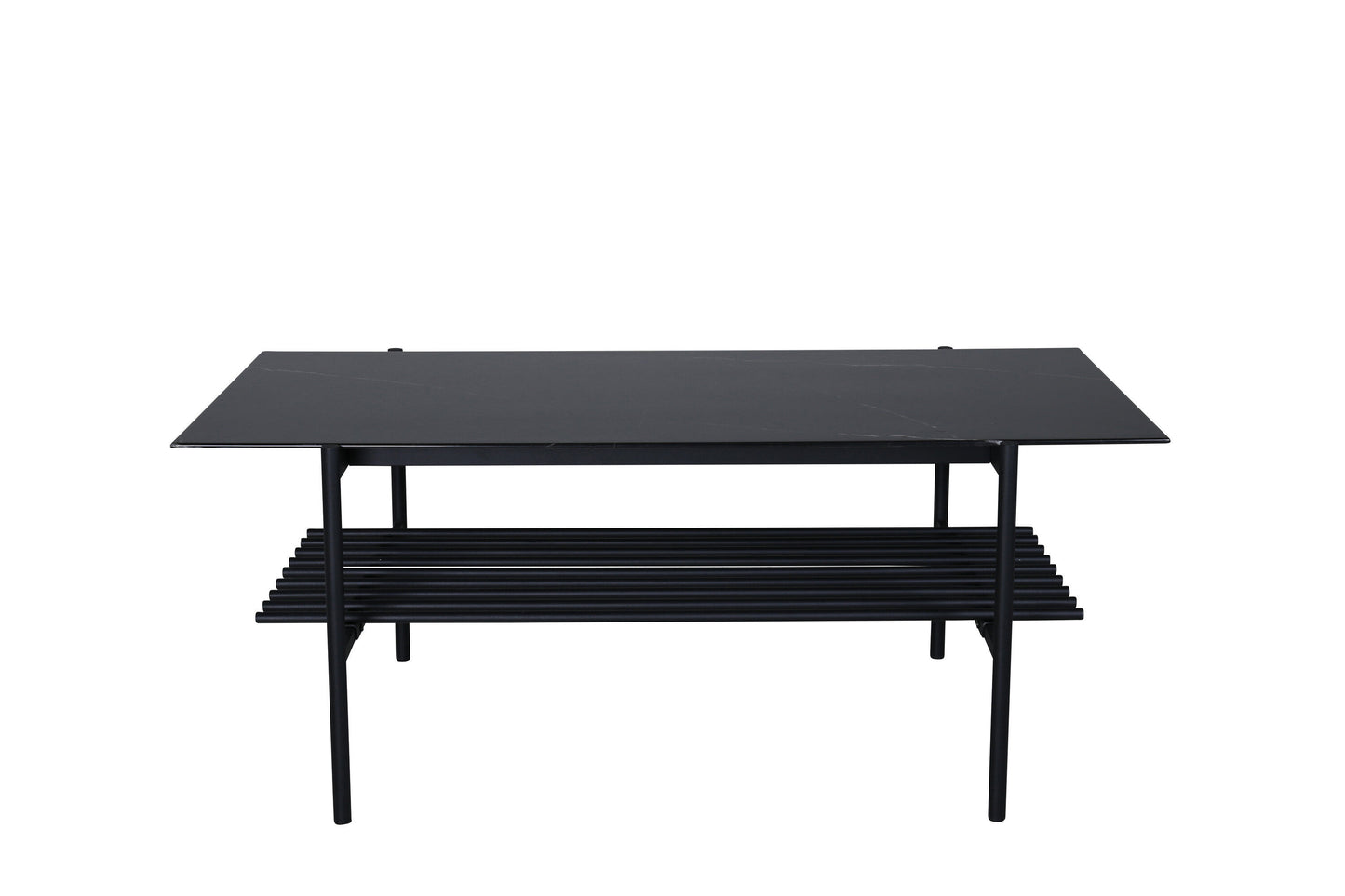 Von Staf Sofatisch aus Stahl und Glas in Schwarz
