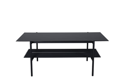 Von Staf Sofatisch aus Stahl und Glas in Schwarz