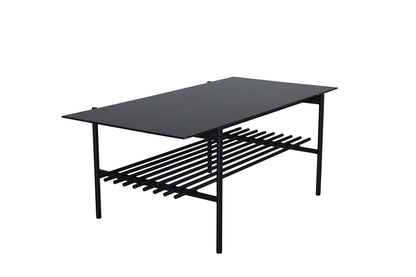 Von Staf Sofatisch aus Stahl und Glas in Schwarz