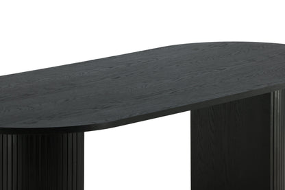 Esstisch Bianca in Schwarz, 200cm