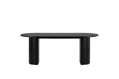Esstisch Bianca in Schwarz, 200cm