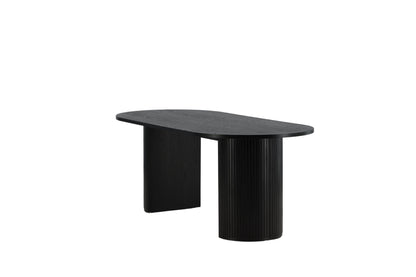Esstisch Bianca in Schwarz, 200cm