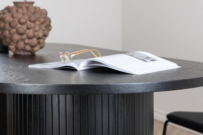Esstisch Bianca in Schwarz, 200cm