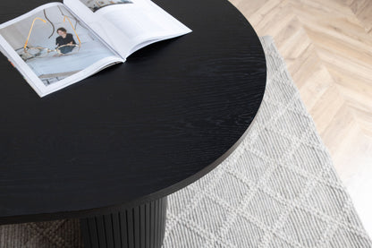 Esstisch Bianca in Schwarz, 200cm