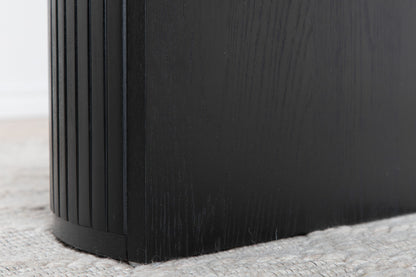 Esstisch Bianca in Schwarz, 200cm