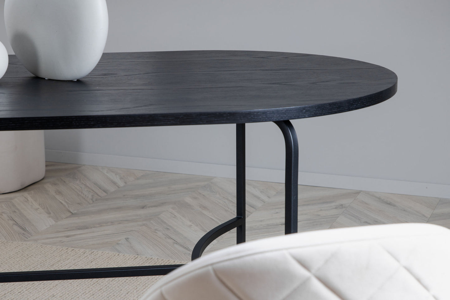Skate Esstisch in Schwarz, 200 cm