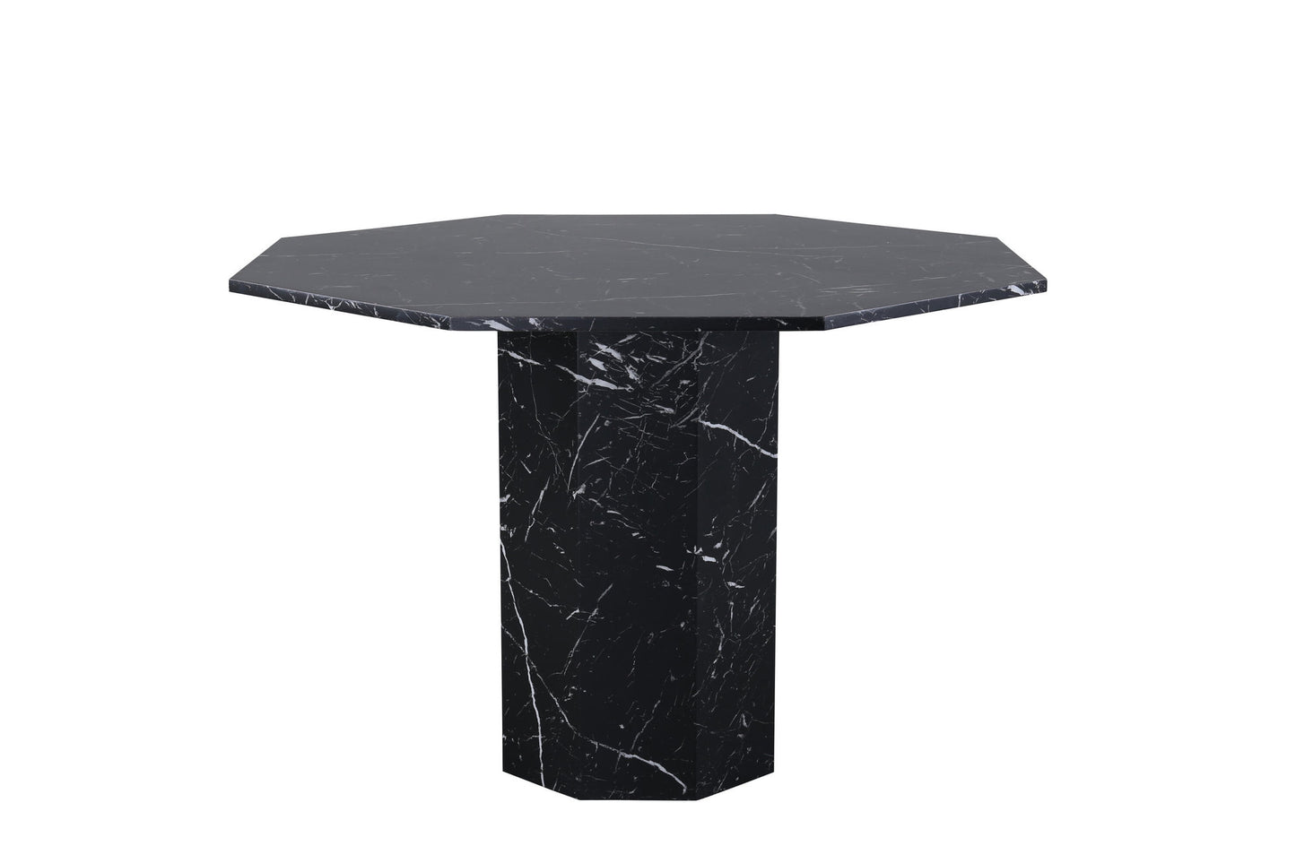 Marbs Esstisch in Schwarz, Ø 110cm