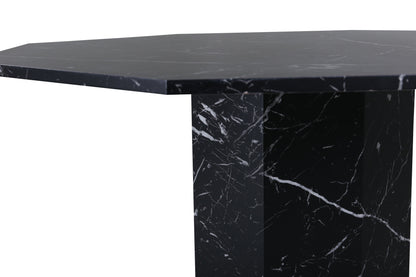 Marbs Esstisch in Schwarz, Ø 110cm