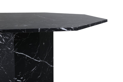 Marbs Esstisch in Schwarz, Ø 110cm