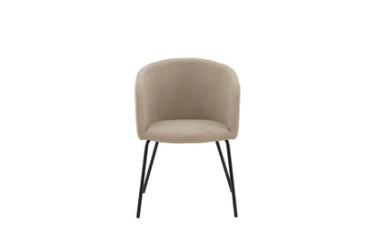 Berit Esstimmerstuhl, Beige Leinenoptik