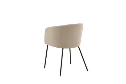 Berit Esstimmerstuhl, Beige Leinenoptik