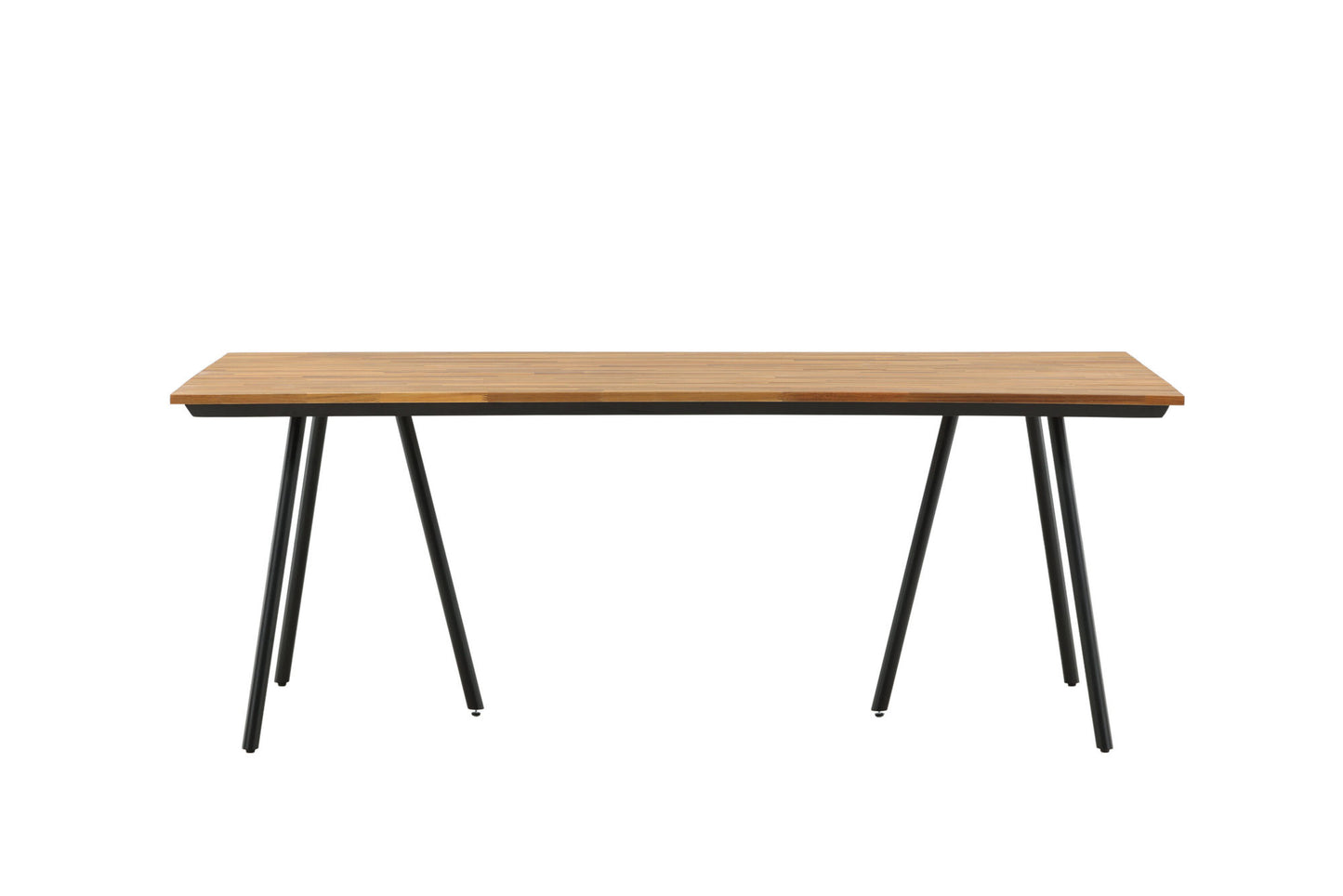 Chan Esstisch in Braun/Schwarz, 200cm