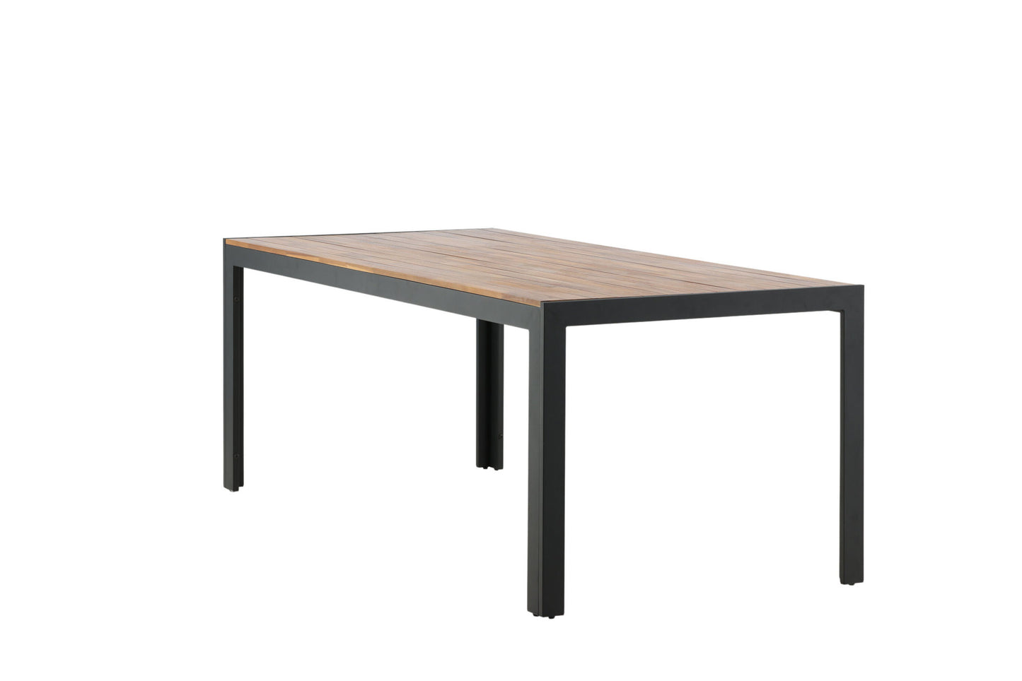 Bois Esstisch in Braun/Schwarz, 205cm