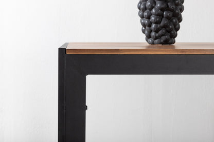 Bois Esstisch in Braun/Schwarz, 205cm