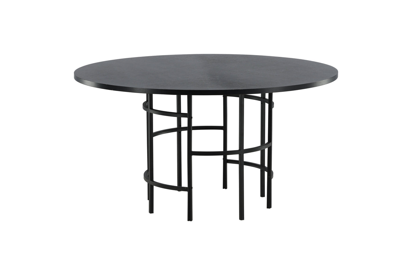 Copenhagen Esstisch in Schwarz, Ø 140cm