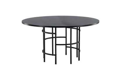Copenhagen Esstisch in Schwarz, Ø 140cm