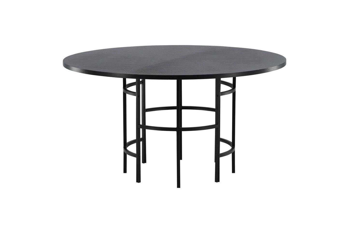 Copenhagen Esstisch in Schwarz, Ø 140cm