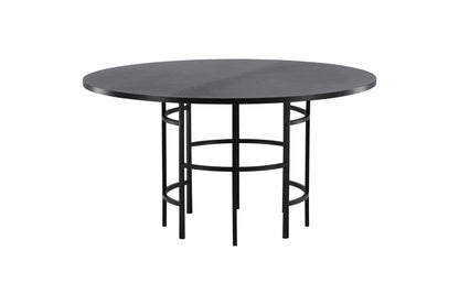Copenhagen Esstisch in Schwarz, Ø 140cm