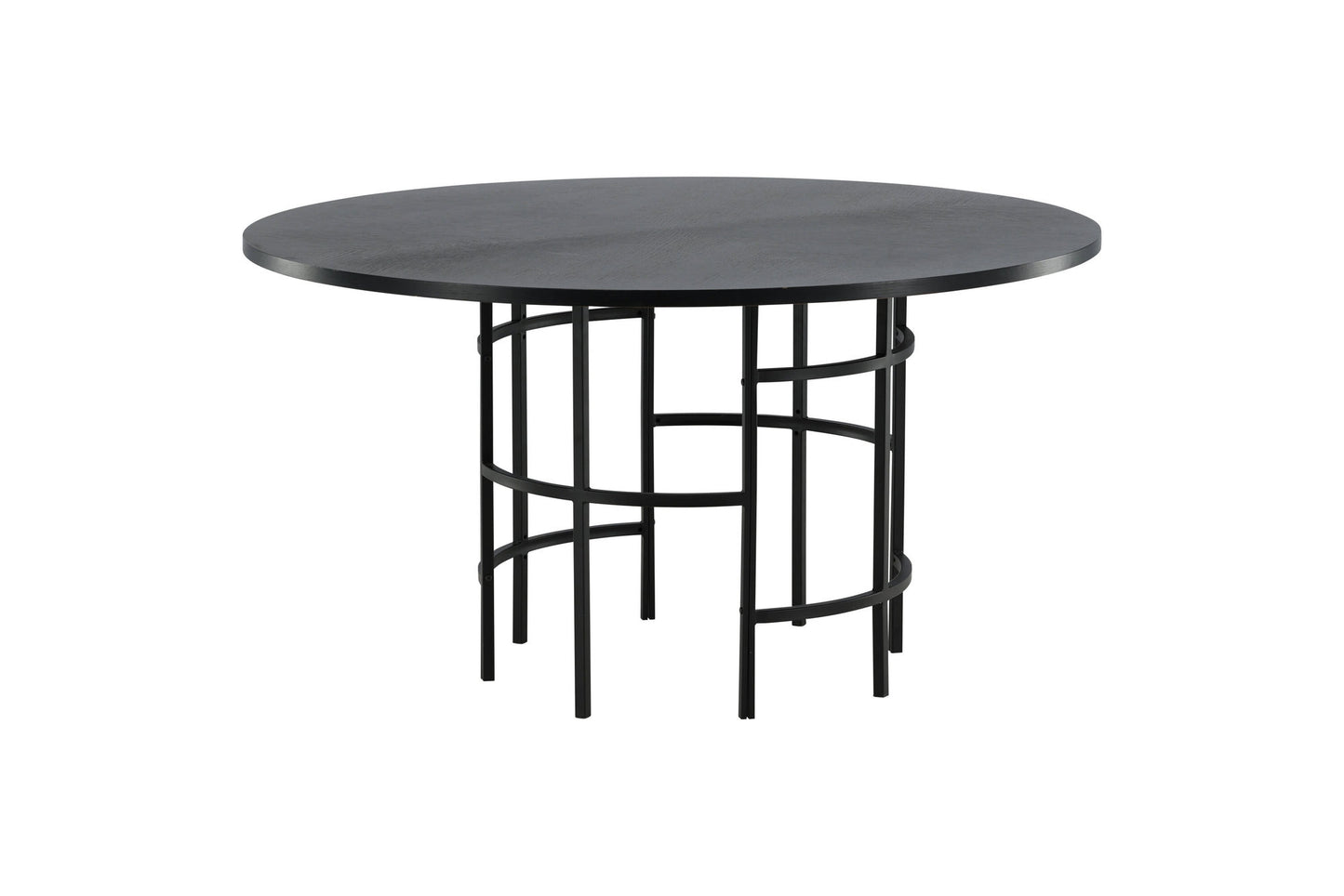 Copenhagen Esstisch in Schwarz, Ø 140cm
