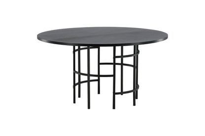Copenhagen Esstisch in Schwarz, Ø 140cm