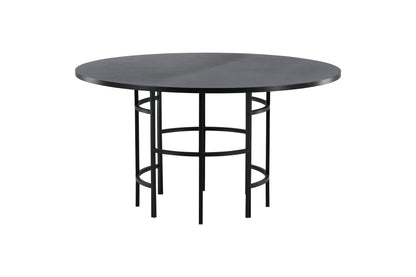 Copenhagen Esstisch in Schwarz, Ø 140cm