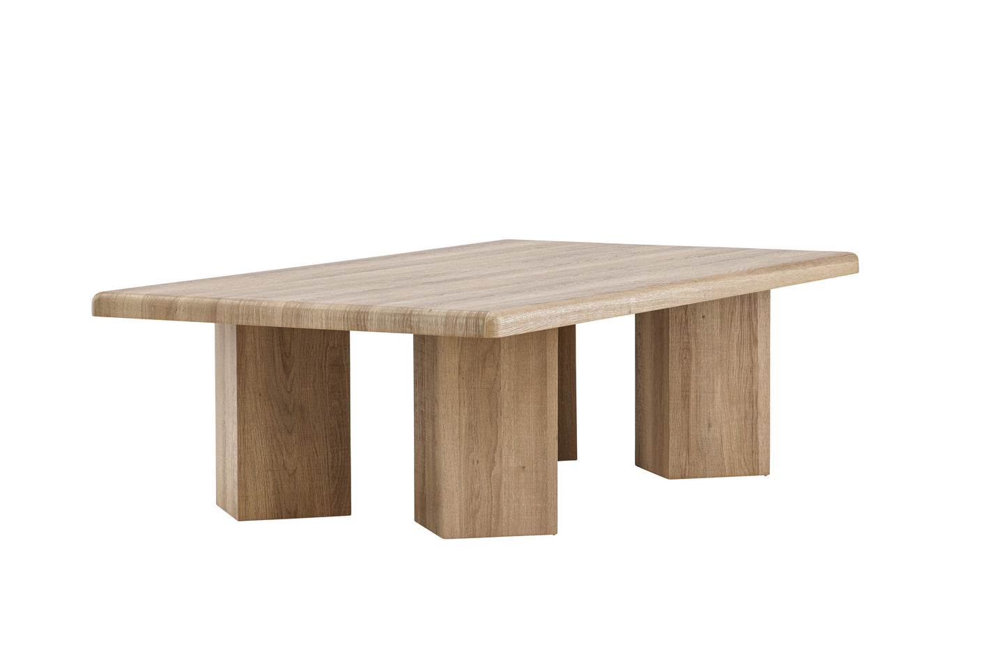 Lillehammer Couchtisch aus MDF in Hellbraun