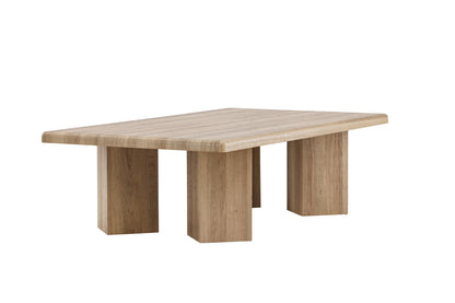 Lillehammer Couchtisch aus MDF in Hellbraun