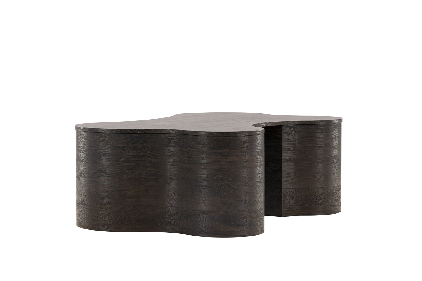 Larvik Couchtisch aus MDF in Dunkelbraun