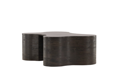 Larvik Couchtisch aus MDF in Dunkelbraun