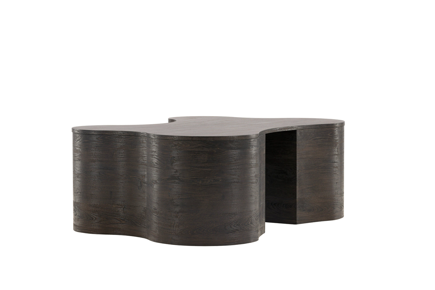 Larvik Couchtisch aus MDF in Dunkelbraun
