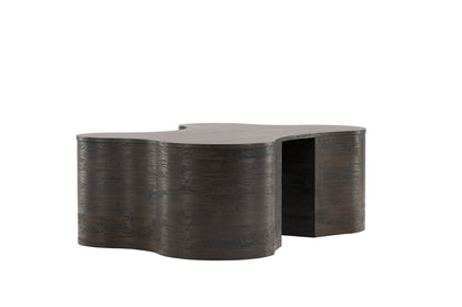 Larvik Couchtisch aus MDF in Dunkelbraun