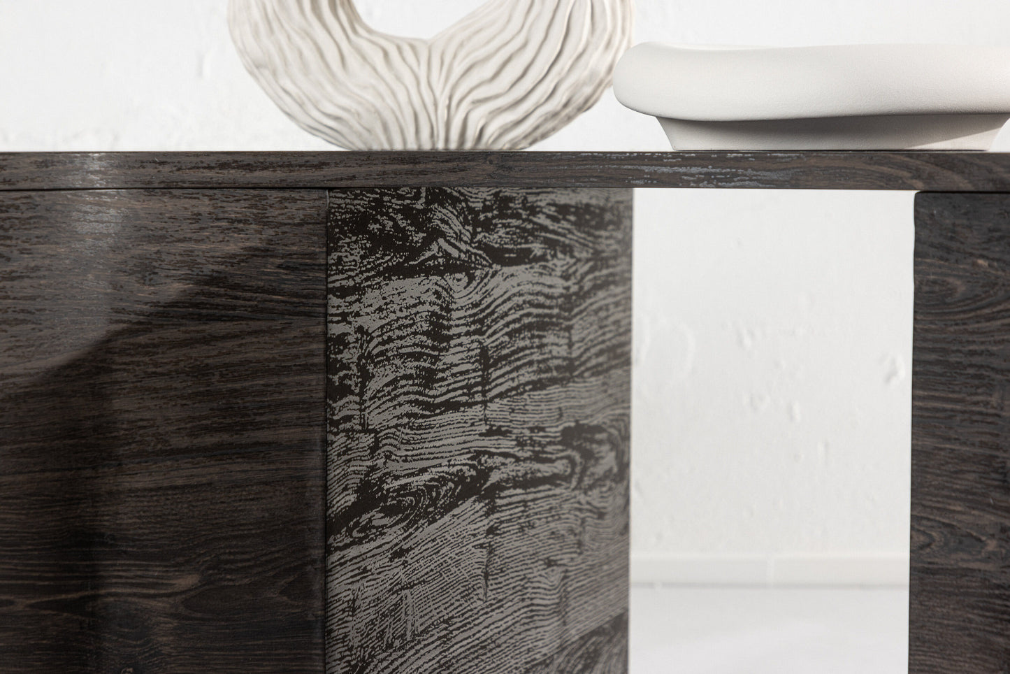 Larvik Couchtisch aus MDF in Dunkelbraun