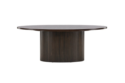Bianca Couchtisch aus MDF in Dunkelbraun