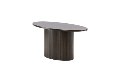 Bianca Couchtisch aus MDF in Dunkelbraun